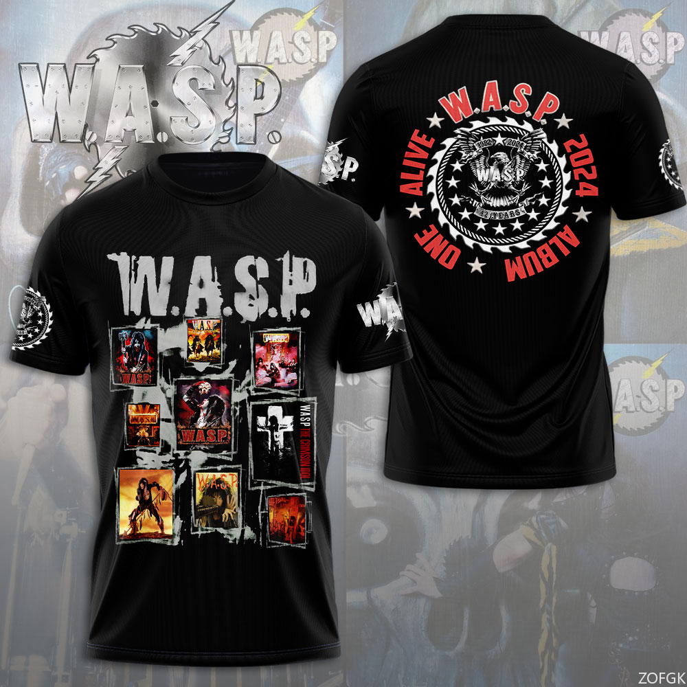 W.A.S.P Rock 3D Printing T-shi – Men'S Fashion Y2K recenzja i cena
