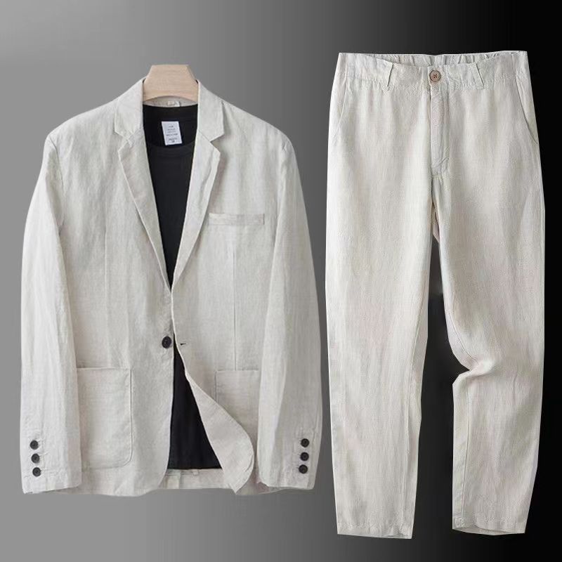 Spring Autumn Fashion Men Line – Mens Fashion Blazer recenzja i cena