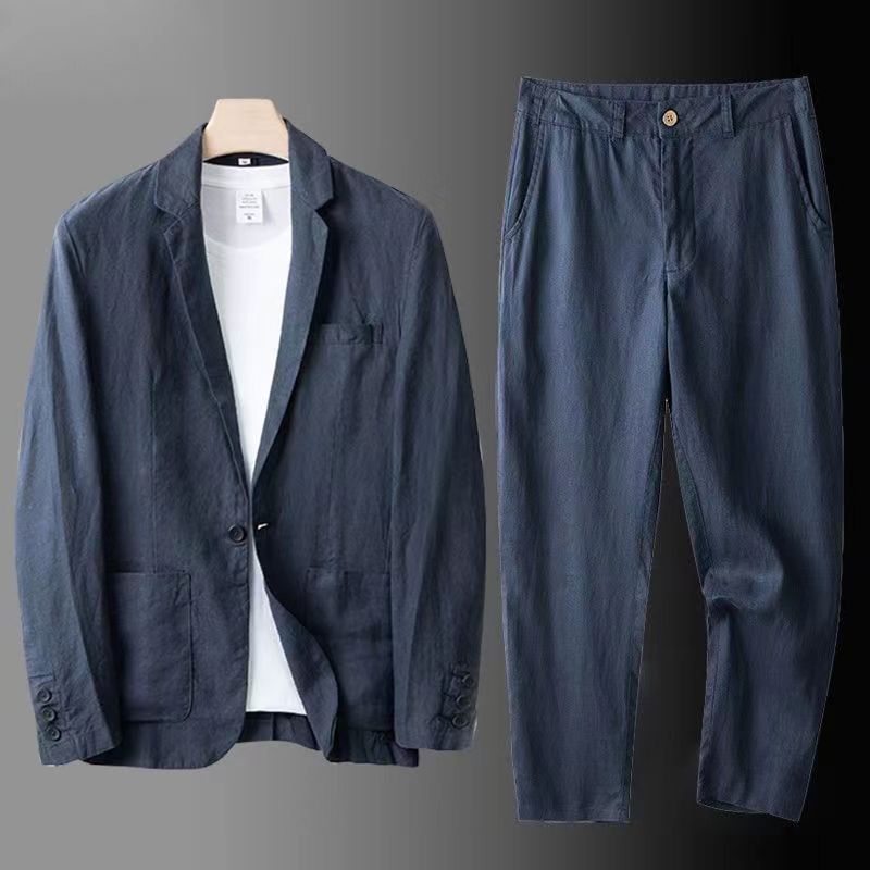 Spring Autumn Fashion Men Line – Mens Fashion Blazer recenzja i cena