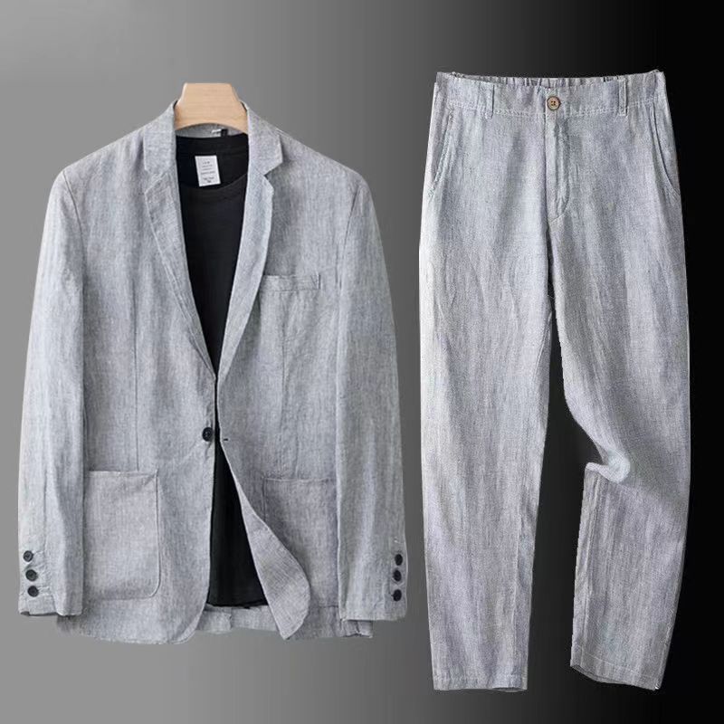 Spring Autumn Fashion Men Line – Mens Fashion Blazer recenzja i cena