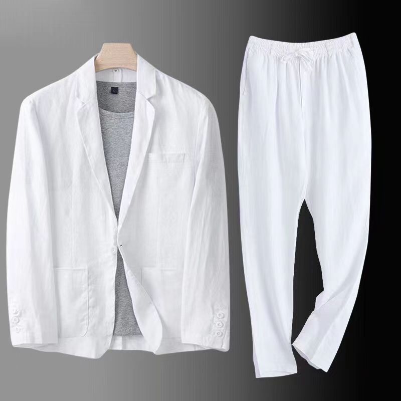 Spring Autumn Fashion Men Line – Mens Fashion Blazer recenzja i cena
