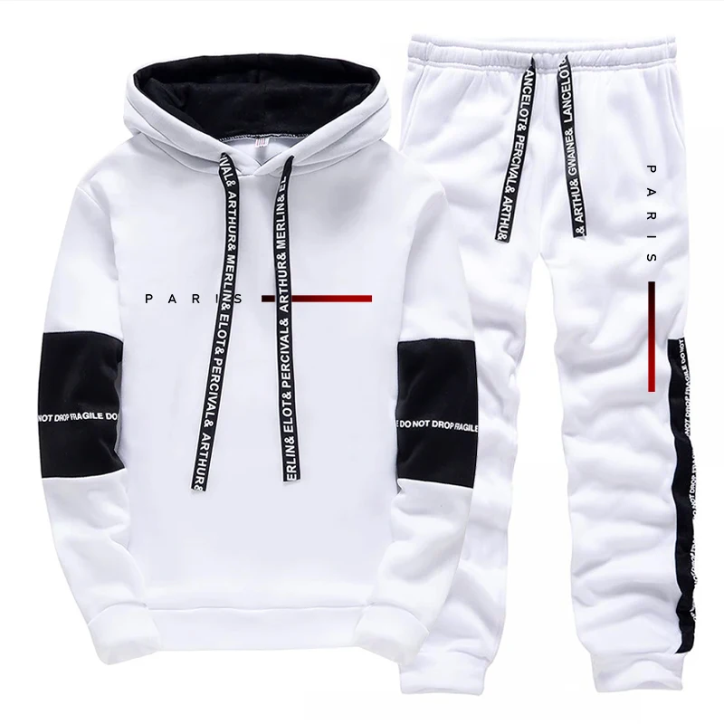 Men's Set Paris Fashion Hoodie – Men'S Fashion Usa recenzja i cena
