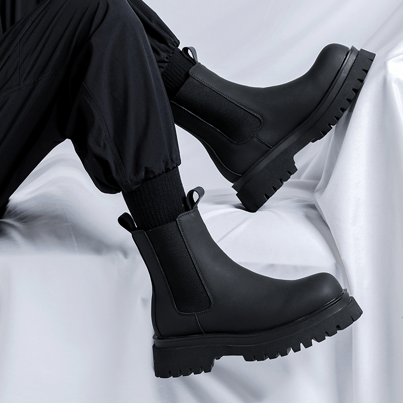 2026 Platform Black High Top B – Chelsea Boots Men recenzja i cena