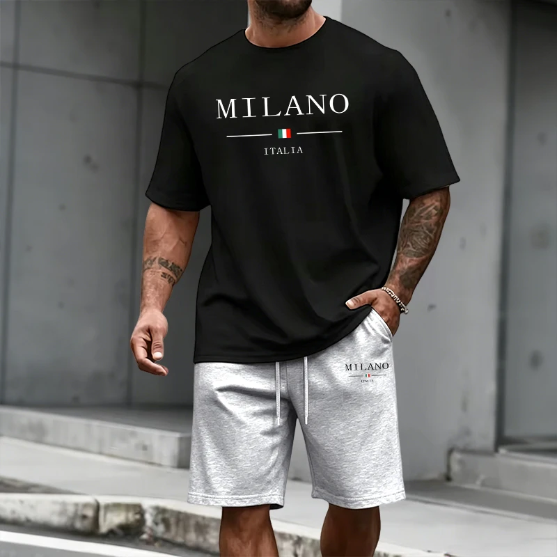 Men's Tracksuit Short Sleeve T – Queer Men'S Fashion recenzja i cena