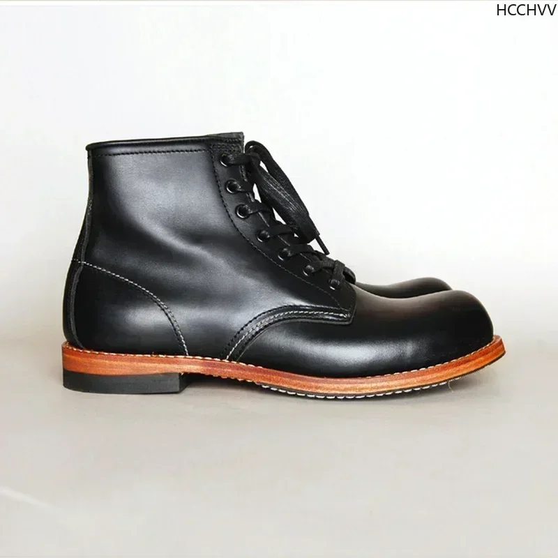 Vintage Men Goodyear-Welted Ge – Men'S Fashion For Wedding recenzja i cena