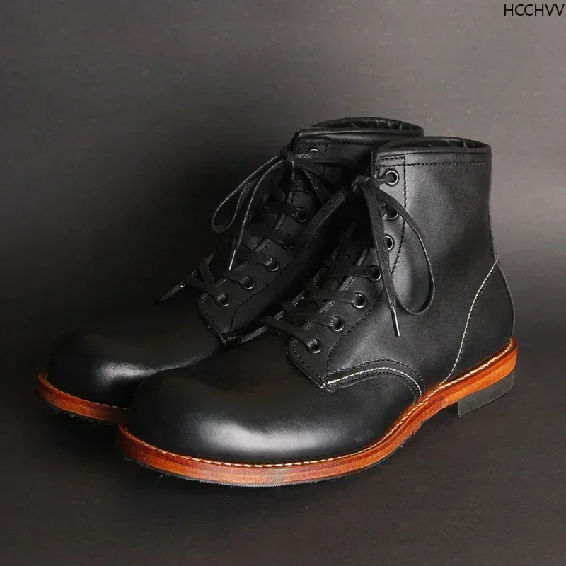 Vintage Men Goodyear-Welted Ge – Men'S Fashion For Wedding recenzja i cena
