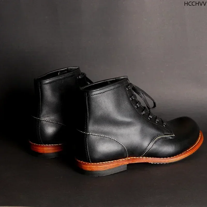 Vintage Men Goodyear-Welted Ge – Men'S Fashion For Wedding recenzja i cena