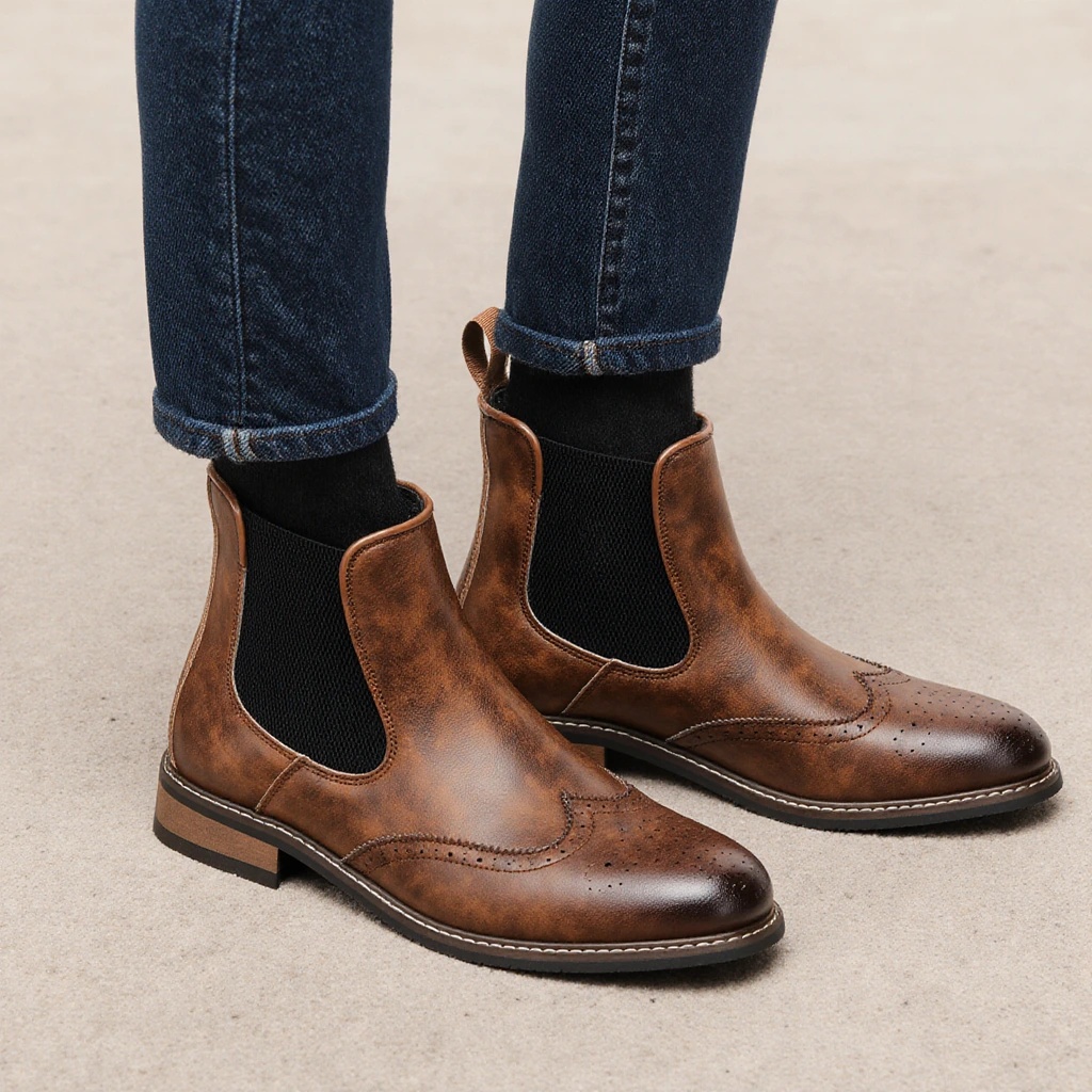 Ankle Boots 2026 Brand Casual  – Men'S Fashion Model recenzja i cena