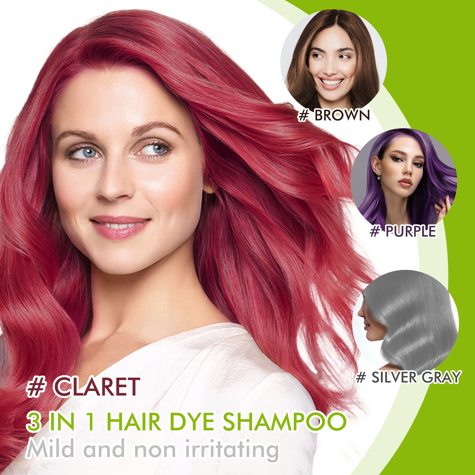 3 In 1 Hair Coloring Shampoo N – Men Fashion Hair Style recenzja i cena