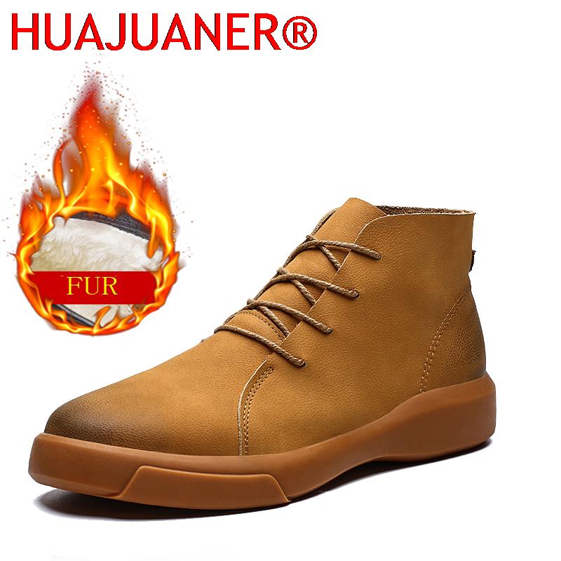 Luxury Brand Winter Fur Warm C – Chelsea Boots Men recenzja i cena